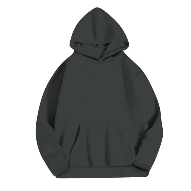 MeetoTime Sweat à Capuche à Manches Longues pour Femmes, Polaire, Grande Poche, Pull
