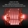 thumbnail image 3 of Glass Coffee Bean Roaster, Adjustable Temperature Automatic Roaster with Timer, Built in Copper Wire Motor, Suitable for a Variety of Foods, 60 200 degrees Celsius  Heating, 3 of 7