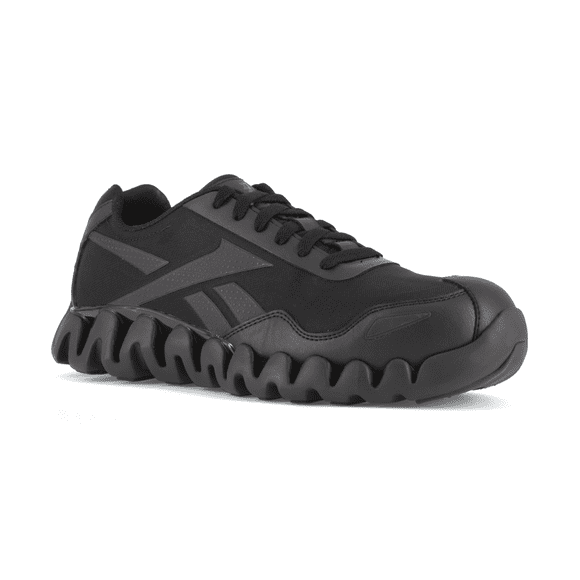 Reebok Work Men's Zig Pulse Composite Toe Work Athletic Work Shoe Black - RB3019