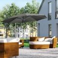 thumbnail image 2 of Outsunny Parasol Suspendu Déporté pour Patio ⌀ 9,6 Pieds, Mât en Aluminium, Rotation à 360°, 2 of 10