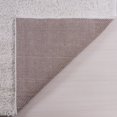 thumbnail image 4 of Ladole Rugs Solid Color Shaggy Meknes Durable Beautiful Turkish Indoor Big Runner Rug in Ivory 2'7" x 9'10", 4 of 4
