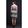 thumbnail image 3 of Bimba Robe Soleil Mini à Bretelles Spaghetti pour Femmes, Haut à Taille Smockée Imprimé Floral - X-Grand, 3 of 5