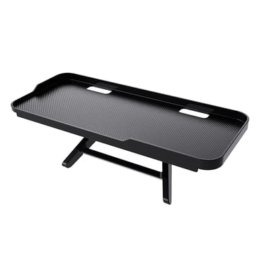 CEHVOM Support d'Écran d'Ordinateur Sans Perçage en Plastique pour Téléviseur, Boîtier Décodeur, Support d'Écran, Routeur, Étagère de Rangement, Liquidation