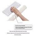thumbnail image 2 of bedienty Clavier, Prise en Charge à Double Couche, Antidérapant et Résistant à la Sueur, Idéal pour le Jeu, Design Confortable Blanc 35 cm, 2 of 6
