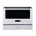 thumbnail image 1 of Farberware Professional 6 Piece Countertop Dishwasher, Glass Door, White, 1 of 5