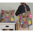 thumbnail image 5 of Soimoi Brown Cotton Voile Fabric Beech & Fun Party Print Sewing Fabric Yard 42 Inch Wide, 5 of 5