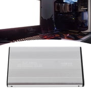 Enclosure Hard Drive Enclosure 2.5in 4TB LED Indication Aluminum Housing Hot Swappable 5Gbps USB 3.0 Port External HDD Case