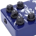 thumbnail image 1 of Bass Compressor Pedal, Purple Guitar Effect Pedal Portable  For Outdoor Performance For Music Club, 1 of 8