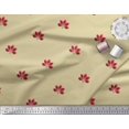 thumbnail image 2 of Soimoi Modal Satin Fabric Artistic Floral Decor Fabric Printed Yard 42 Inch Wide, 2 of 5