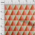 thumbnail image 2 of oneOone Rayon Orange2 Fabric Geometric Sewing Craft Projects Fabric Prints By Yard 56 Inch Wide, 2 of 4