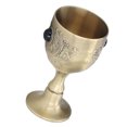 thumbnail image 1 of Large Chalice, Chalice Engraving Pattern Glossy  Zinc Alloy  For Home For Restaurant For Bar, 1 of 8
