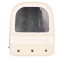 thumbnail image 2 of Pet Carrier Backpack, PU Cat Backpack Portable Ventilated Large Capacity Comfortable  For Outdoor For Cycling, 2 of 8