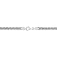 thumbnail image 4 of Miabella Sterling Silver Double Fancy Curb Link Necklace, 4 of 5