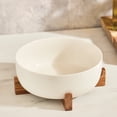 thumbnail image 2 of Home Trends Nola Porcelain Serving Bowl Set, 2 of 6