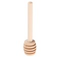 thumbnail image 2 of 200x Mini 3 Inch Wood Honey Dipper Sticks, Individually Wrapped, Server For Honey Jar Dispense Drizzle Honey, 2 of 8