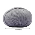 thumbnail image 3 of EGNMCR Wool Hand-woven Medium Coarse Scarf Hat Overcoat Wool Merinoss Wool Wool Cashmeres Yarn wools group, 3 of 5