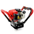 thumbnail image 1 of XtremepowerUS V-Type 55CC 2 Stroke Gas Post Hole Digger One Man Auger EPA Machine Plant Soil Digging Fence, 1 of 6