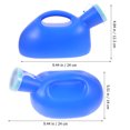 thumbnail image 2 of Daily Use Urine Bottle Convenient Men Urinal Portable Male Urinal Male Supply, 2 of 8