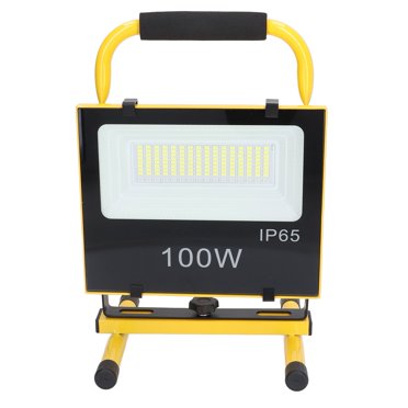 Waterproof Flood Light,Outdoor Flood Light Rechargeable Portable LED Light Rechargeable LED Light Smooth Operation