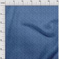 thumbnail image 3 of oneOone Cotton Silk Medium Blue Fabric Arow Craft Projects Decor Fabric Printed By The Yard 42 Inch Wide, 3 of 5
