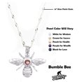 thumbnail image 3 of Bumble Bee Chattering Chimps Love Wish Pearl Kit DIY Chain Pendant Necklace, 3 of 6
