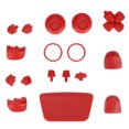 thumbnail image 2 of Coque de Réparation de Bouton, Ensemble de Boutons de Remplacement Portable Boutons Sensibles Transparent Multicolore Durable pour Manette PS5 Poignée Accessoires pour Manette PS5 Transparent, 2 of 8