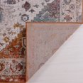 thumbnail image 4 of Ladole Rugs Modena Traditional Design Turkish Machine Made Beautiful Indoor Area Rug Carpet Tapis in Brown Cream, 4 of 4