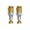 gold, variant on Adjustable Alloy Compatible Remote Control Thumb Stick Pair for Mavic Camera Accessories 2PCS