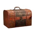 thumbnail image 1 of Coffre au Trésor Rétro Européen de Bureau de Haute Capacité de Style Antique avec Serrure pour Studio Photo, 1 of 8