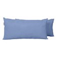 thumbnail image 2 of Vargottam Indoor/Outdoor Polyester Fabric Lumbar Pillow With Insert, All-Weather Waterproof Decorative Throw Pillow for Patio Furniture-Set of 2 - Purple, 2 of 7