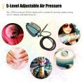 thumbnail image 4 of Ensemble d'Aérographe Multifonction avec Compresseur, Ensemble de Brosse à Air Portatif à Double Action, 4 of 8
