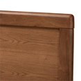 thumbnail image 4 of Baxton Studio Zenon Lit Plateforme Complet en Bois Mi-Siècle en Noyer Brun, 4 of 9