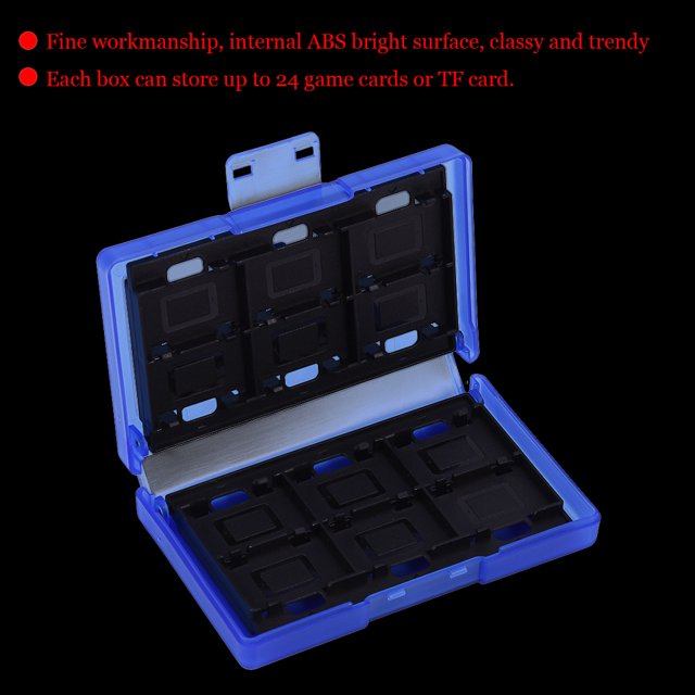 Memory Cards Case, Lightweight Game Card Box Multipurpose For Switch