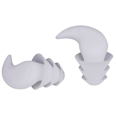 Mikilon Bouchons d'Oreilles en Silicone Spirale pour Natation et Plongée, Bouchons d'Oreilles en Spirale Étanches