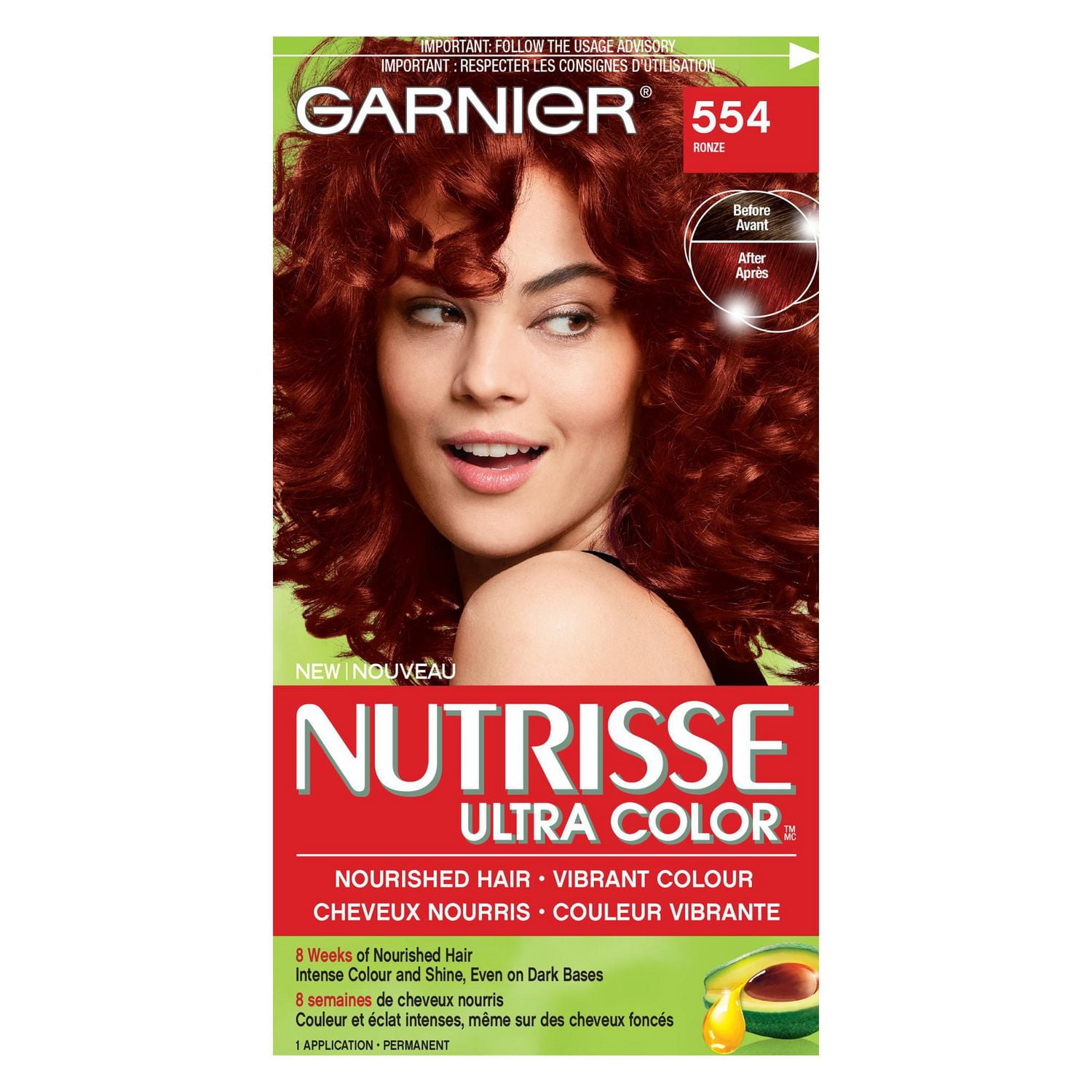 Garnier Nutrisse Ultra Color, Coloration Permanente,