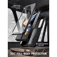 thumbnail image 3 of Poetic Spartan Case for Samsung Galaxy Z Fold 4, Full Body Rugged Case with Kickstand, Metallic Gun Metal, 3 of 6