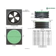 thumbnail image 4 of Aero-Stream AS-R13 Septic Tank Riser kit - 23.5" Diameter X 13" Tall, 4 of 4