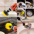 thumbnail image 4 of 4pcs Nylon Drill Brush Kit Tub Cleaner Scrubber Cleaning Brushes Set, 4 of 4