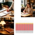 thumbnail image 1 of HCBY Plastic Ink Refill, 0.5mm Fine Point Gel Cartridge, Leak-proof Writing Refill, 20-Pack for Academic Work Daily Stationery, 1 of 6