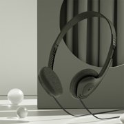 ZZkhGO Wired Headphones, Retro MP3 Music Headphones, Portable Sports Fashion Earphones Computer Phone
