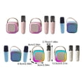 thumbnail image 1 of maskred Voice Box With Bluetooth Technology And Fashion Colored Lights Fashion Colored Lights Trend pink Single, 1 of 6