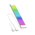 thumbnail image 1 of Miulika ARGB Motherboard Extension Cable LED Light Strip Bar for PC Computer Chassis White 8 Strips, 1 of 7