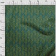 thumbnail image 2 of oneOone Viscose Chiffon Fabric Swirl & Geometric Block Print Fabric By The Yard 42 Inch Wide, 2 of 4