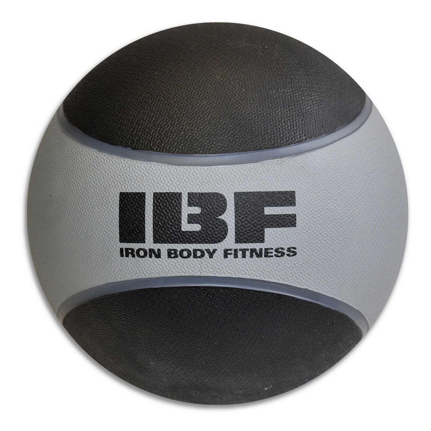 Ensemble de ballons médicinaux en caoutchouc Iron Body Fitness Deluxe, 8 lb et 15 lb