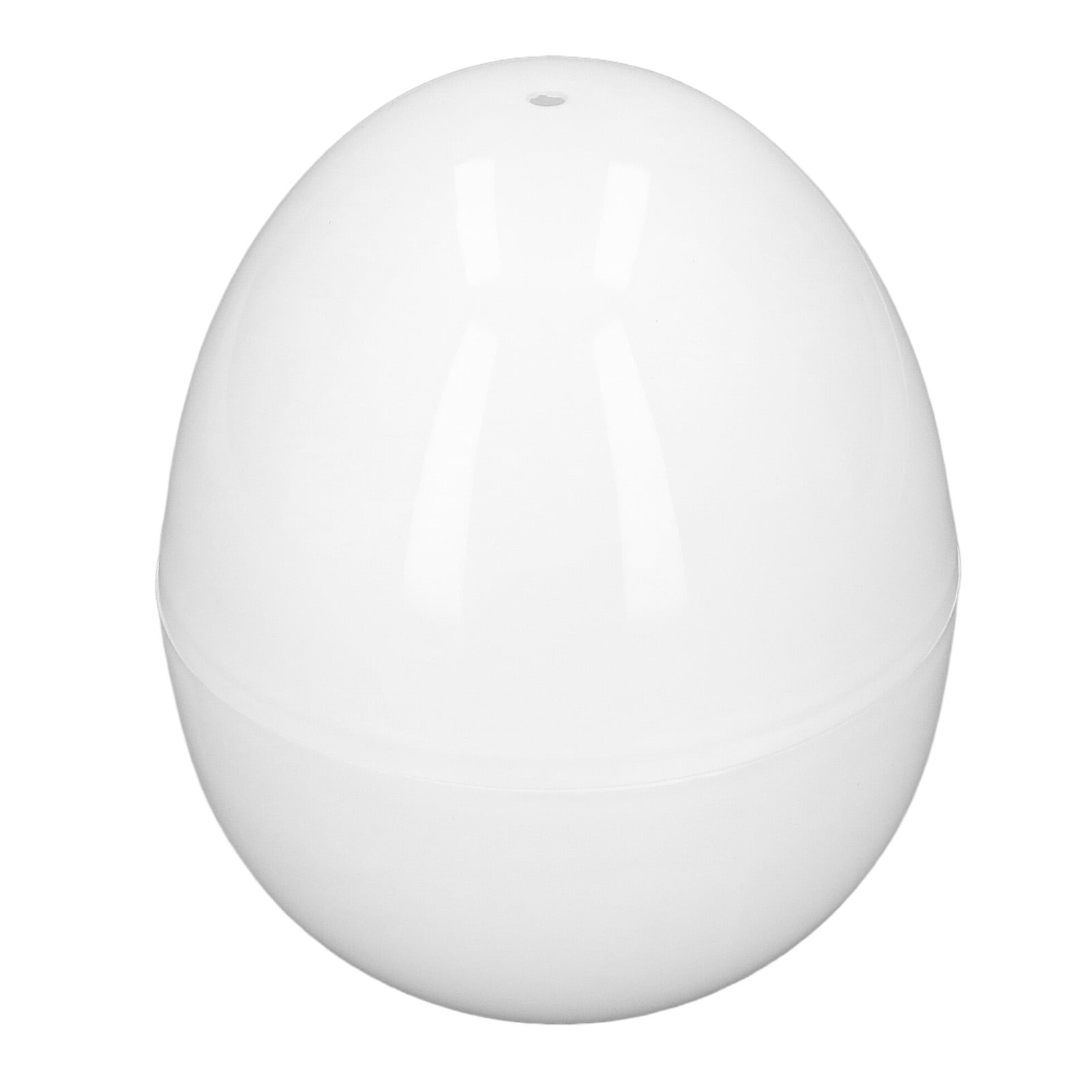 BuyWeek Cuiseur à œufs durs, capacité de 4 œufs Chaudière à œufs pour micro-ondes en forme d'œuf Design compact