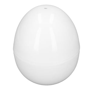 BuyWeek Cuiseur à œufs durs, capacité de 4 œufs Chaudière à œufs pour micro-ondes en forme d'œuf Design compact