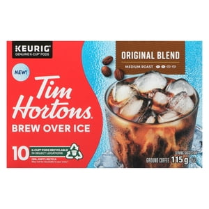Tim Hortons Brew Over Ice Original Kcup, 10 cups