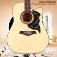 thumbnail image 3 of Pickguard, Acoustic Guitar Pickguard 2Pcs Durable Self-adhesive Pickguard, For 41" Folk Guitar, 3 of 8