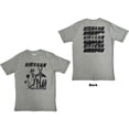 thumbnail image 1 of Nirvana Unisex T-Shirt Incesticide Stacked Logo (Back Print), 1 of 1
