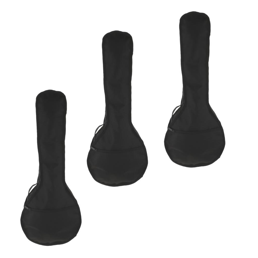 Tachiuwa 3 x Sac de Transport Mandoline Acoustique Léger à Sangle Unique